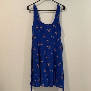 Blue Floral dress